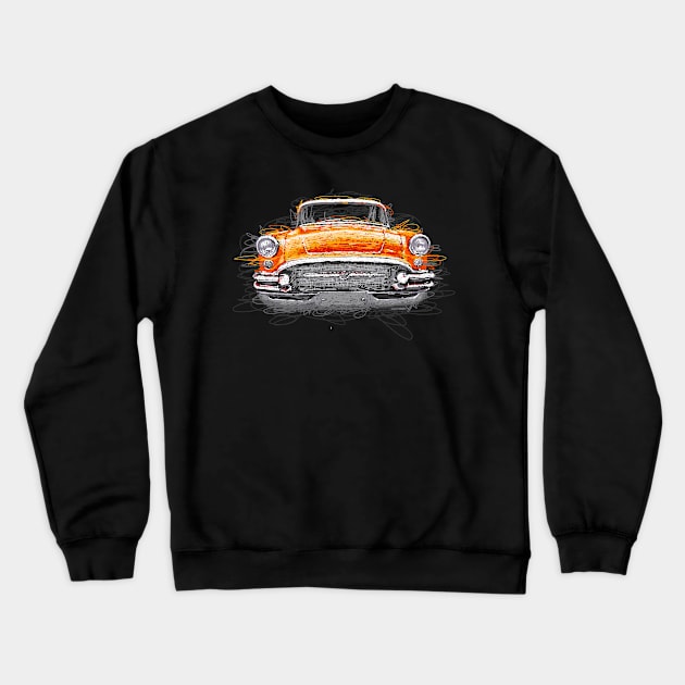 Classic Car-2 Crewneck Sweatshirt by pinokio